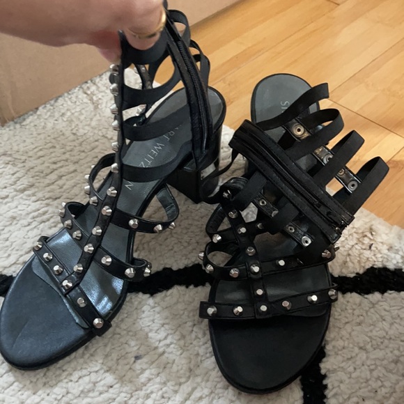 Stuart Weitzman studded gladiators - Picture 2 of 6